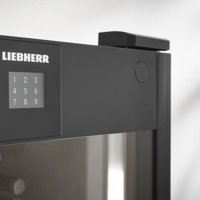 Liebherr Perfection WFbli 5241 vrijstaande wijnkoelkast, detail eDoorLock