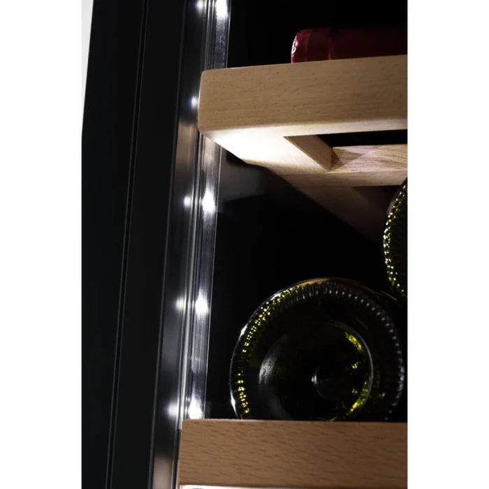 mQuvée WineCave 800 60D | WCD60FGB-800 Wijnkoelkast | 2 Zones - Mijn-Wijnkoelkast