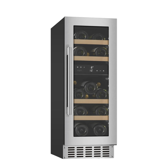 mQuvée WineCave 700 30D WCD30-700 detail van de legplanken en bediening