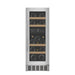 mQuvée WineCave 700 30D WCD30S-700 onderbouw wijnkoelkast RVS, vooraanzicht