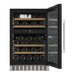mQuvée WineCave 700 50D WCD50-700 met geopende deur en flessen