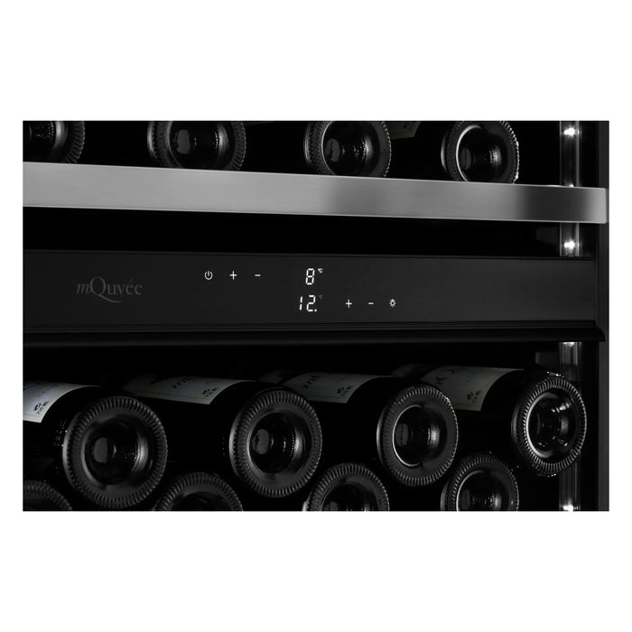 mQuvée WineCave 700 60D Exclusive WCED60FGBP-700 detail van de bediening