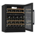 mQuvée WineCave 700 60D WCD60AB-700 met geopende deur en flessen