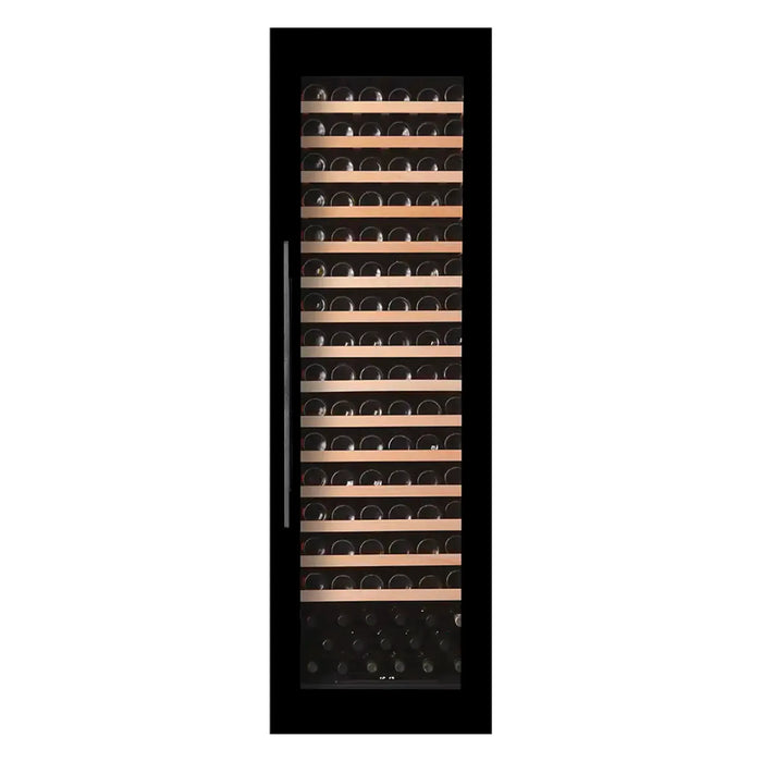 Pevino Majestic PI106S-B inbouw wijnkoelkast voor 107 flessen, vooraanzicht