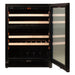 Pevino Majestic PNG46D-HHB met open deur en flessen