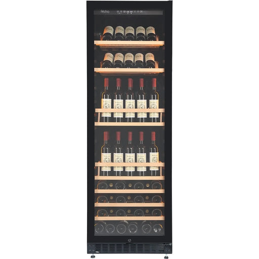 Pevino Noble PN328MB-HHB-Hor vrijstaande wijnkoelkast, vooraanzicht