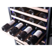 Pevino Noble PN328MB-HHB vrijstaande wijnkoelkast, uittrekbare leggers