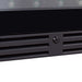 Swisscave Classic WL355DF vrijstaande wijnkoelkast, detail van de plint
