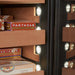 Swisscave CLB-460 vrijstaande humidor, verlichting in wit