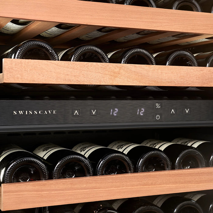 Swisscave Luxury WIB-178DF inbouw wijnkoelkast, bedieningspaneel