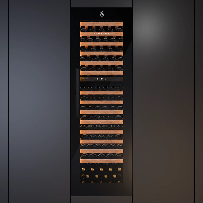 Swisscave Luxury WIB-178DF inbouw wijnkoelkast, ingebouwd in de keuken