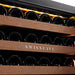 Swisscave Luxury WIB-178DFP inbouw wijnkoelkast, verlichting in amber