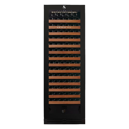Swisscave Luxury WLB-460FL-HU-MIX vrijstaande wijnkoelkast, vooraanzicht