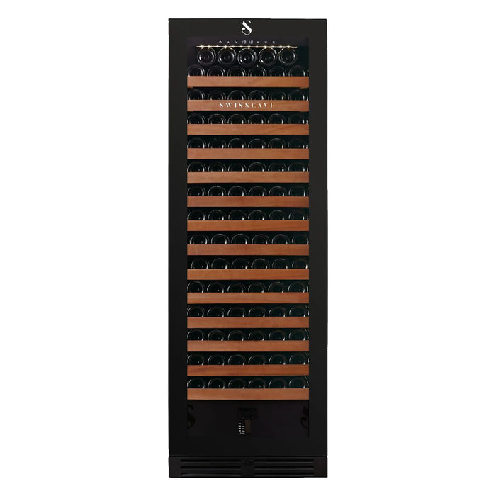 Swisscave Luxury WLB-460FL-HU-MIX vrijstaande wijnkoelkast, vooraanzicht