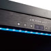 Swisscave Luxury WLB-460FL-MIX vrijstaande wijnkoelkast, verlichting in blauw bovenin