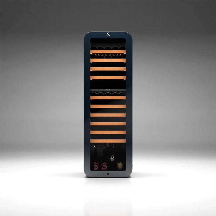 Swisscave Premium WLB-320DF-BLACK vrijstaande wijnkoelkast, sfeerfoto