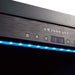 Swisscave Premium WLB-460DF-MIX vrijstaande wijnkoelkast, bedieningspaneel met blauw licht