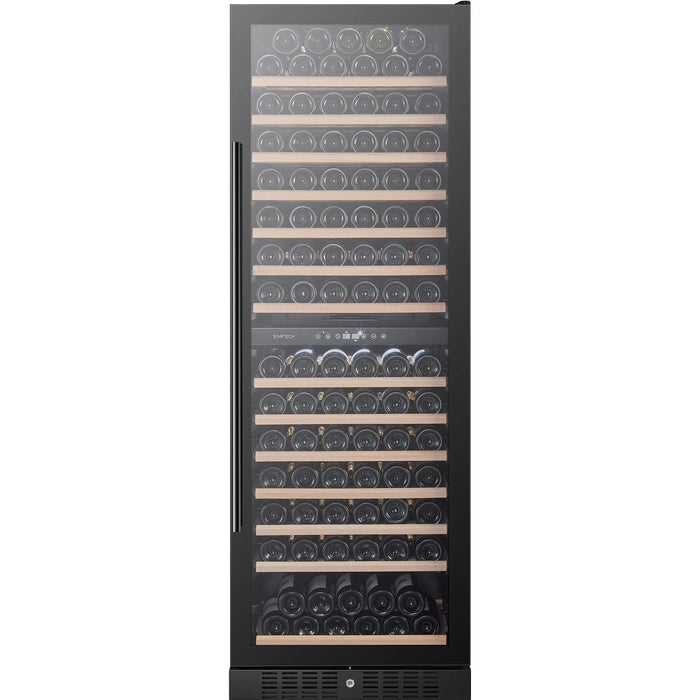 Temptech Classique CL180DB vrijstaande wijnkoelkast, vooraanzicht