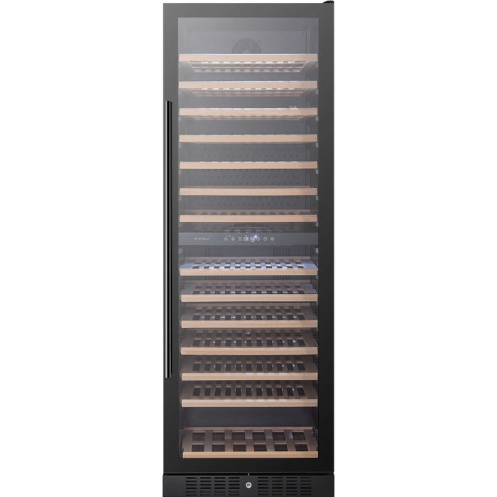 Temptech Classique CL180DB vrijstaande wijnkoelkast, vooraanzicht zonder flessen