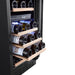 Temptech Classique CLQ38DB onderbouw wijnkoelkast, uittrekbare leggers