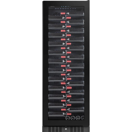 Temptech Copenhagen CPRO1800SRB-24 vrijstaande wijnkoelkast, vooraanzicht