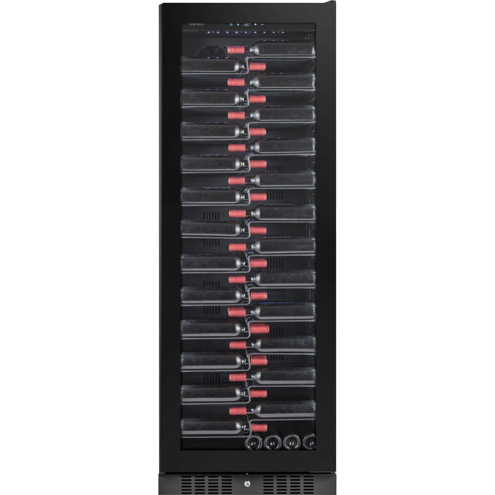 Temptech Copenhagen CPRO1800SRB-24 vrijstaande wijnkoelkast, vooraanzicht