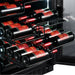 Temptech Copenhagen CPROX60SX onderbouw wijnkoelkast, uittrekbare label view-leggers