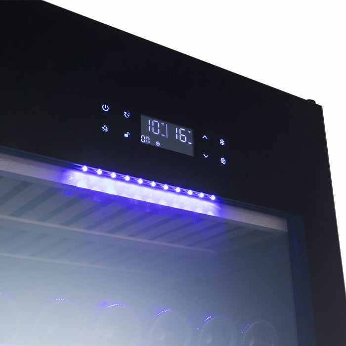 Temptech Elegance E1000DRB-24 vrijstaande wijnkoelkast, detail bediening