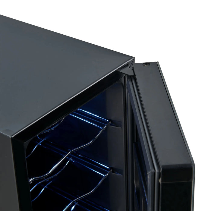 Temptech FX1200SZB vrijstaande wijnkoelkast, detail binnenkant