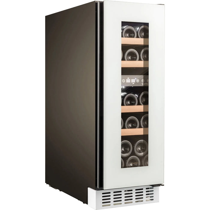 Temptech Oslo OX30DRW-24 onderbouw wijnkoelkast, schuin vooraanzicht