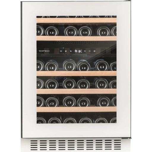Temptech Oslo OX60DRW-24 onderbouw wijnkoelkast, vooraanzicht