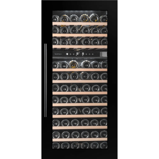 Temptech Oslo OZ124DB-24 inbouw wijnkoelkast, vooraanzicht