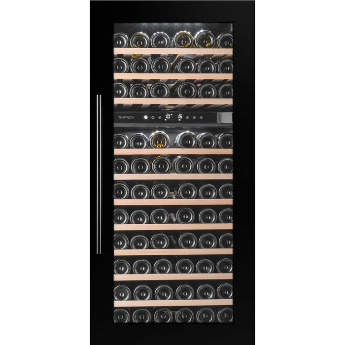 Temptech Oslo OZ124DB-24 inbouw wijnkoelkast, vooraanzicht
