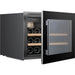 Temptech Oslo OZ45SB-24 inbouw wijnkoelkast, schuin met open deur