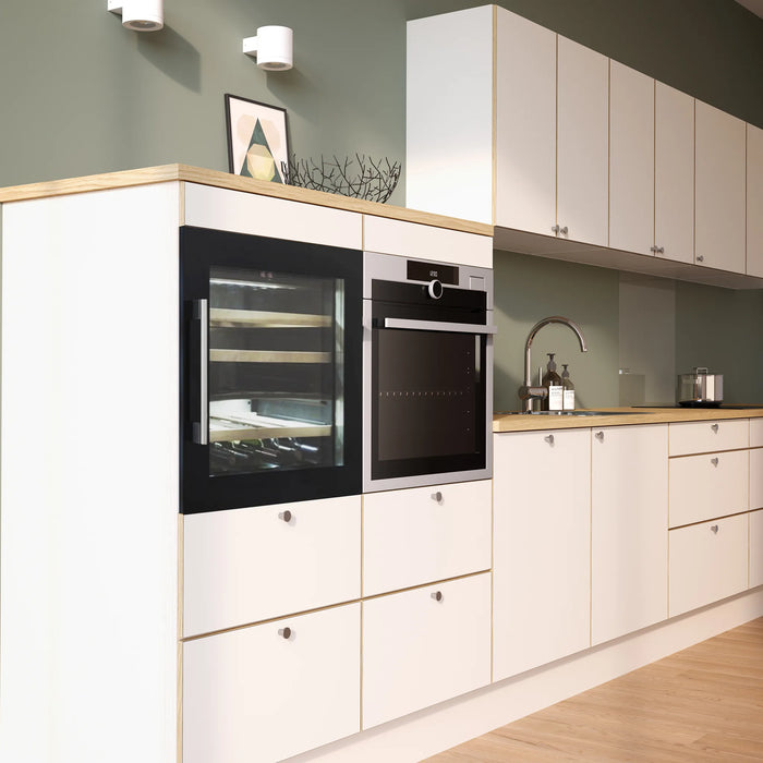 Temptech Oslo OZ60DB-24 inbouw wijnkoelkast, in een keuken