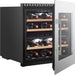 Temptech Oslo OZ60DX-24 inbouw wijnkoelkast, schuin met open deur