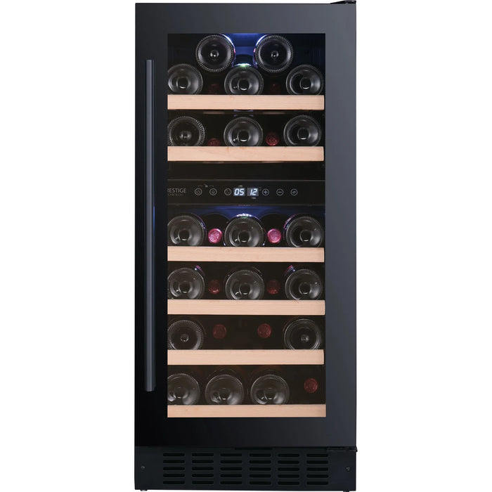 Temptech Prestige PRESQ38DB-24 onderbouw wijnkoelkast, vooraanzicht