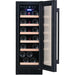 Temptech Prestige PRESX30SB onderbouw wijnkoelkast, vooraanzicht met open deur