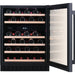 Temptech Prestige PRESX60DB-24 onderbouw wijnkoelkast, vooraanzicht met open deur