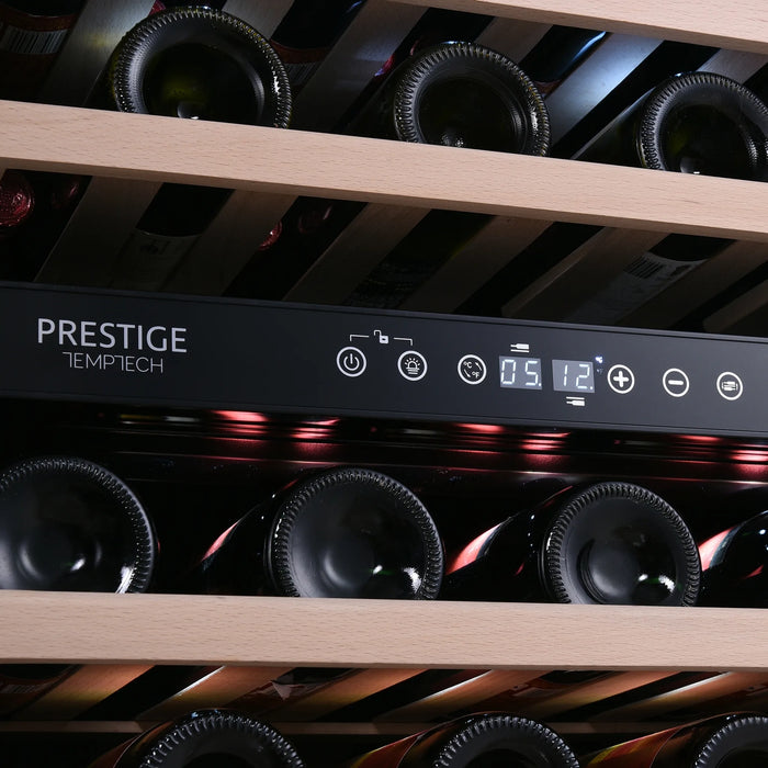 Temptech Prestige PRESX60DB-24 onderbouw wijnkoelkast, detail bediening