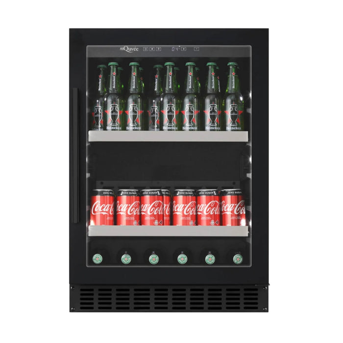 mQuvée BeerServer 700 60 BS60-700 onderbouw bierkoelkast (afgebeeld in standaarduitvoering)