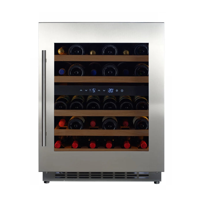 Winecella Wijnkoelkast | W34-SSH | 2 Zone - Mijn-Wijnkoelkast