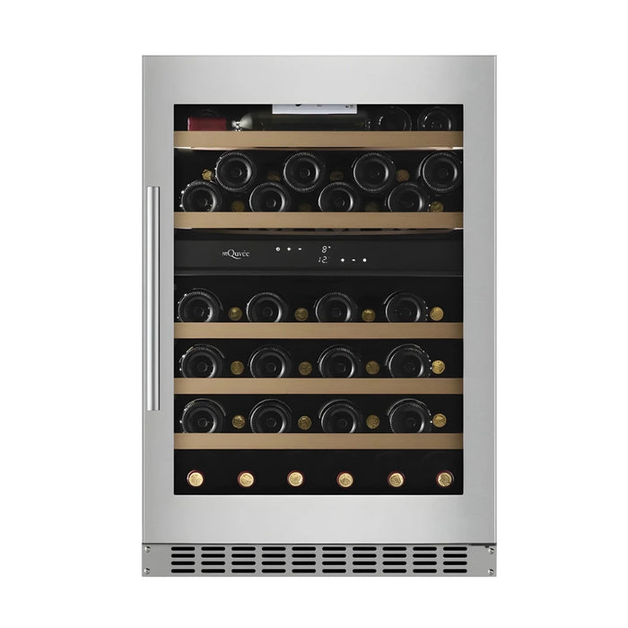 mQuvée WineCave 800 60D | WCD60S-800 Wijnkoelkast | 2 Zones - Mijn-Wijnkoelkast