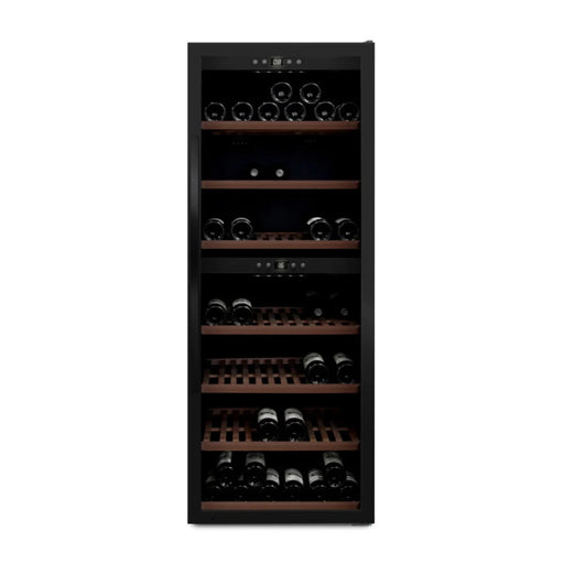 mQuvée WineExpert 126 | SW126-BLACK Wijnkoelkast | 2 Zones - Mijn-Wijnkoelkast