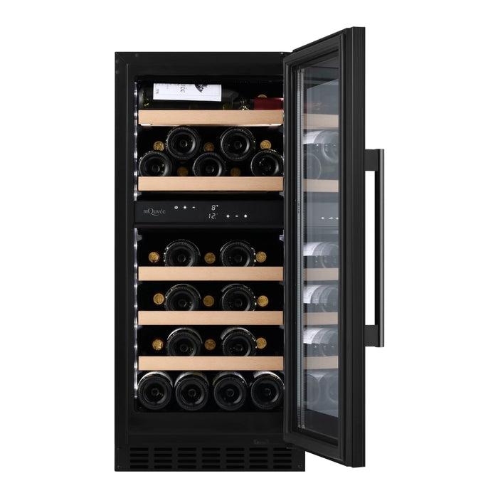 mQuvée WineCave 800 40D | WCD40FGB-800 Wijnkoelkast | 2 Zones - Mijn-Wijnkoelkast