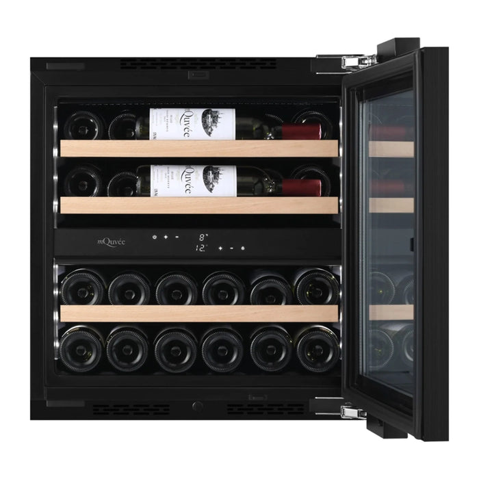 mQuvée WineKeeper 25D | WKED25PRP Wijnkoelkast | 2 Zones - Mijn-Wijnkoelkast
