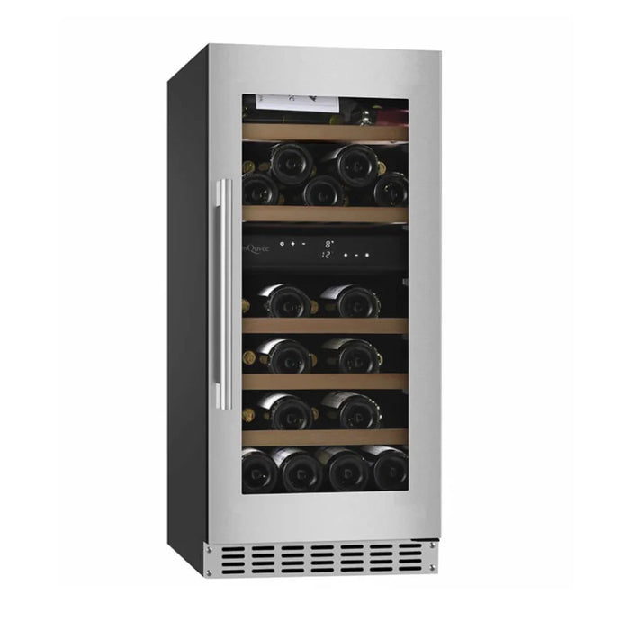 mQuvée WineCave 800 40D WCD40-800 onderbouw wijnkoelkast (afgebeeld in RVS), foto 2