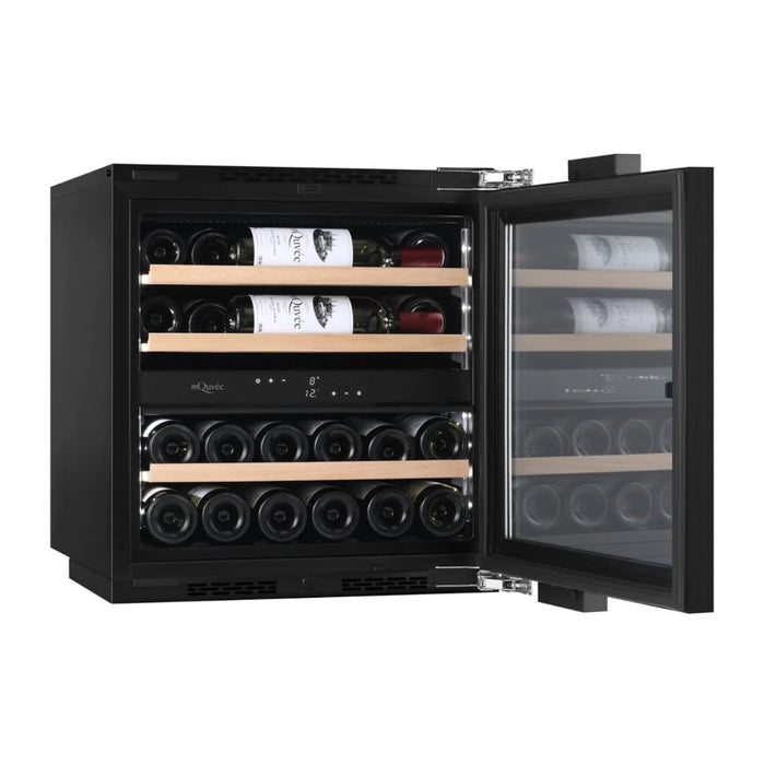 mQuvée WineKeeper 25D | WKED25PRP Wijnkoelkast | 2 Zones - Mijn-Wijnkoelkast