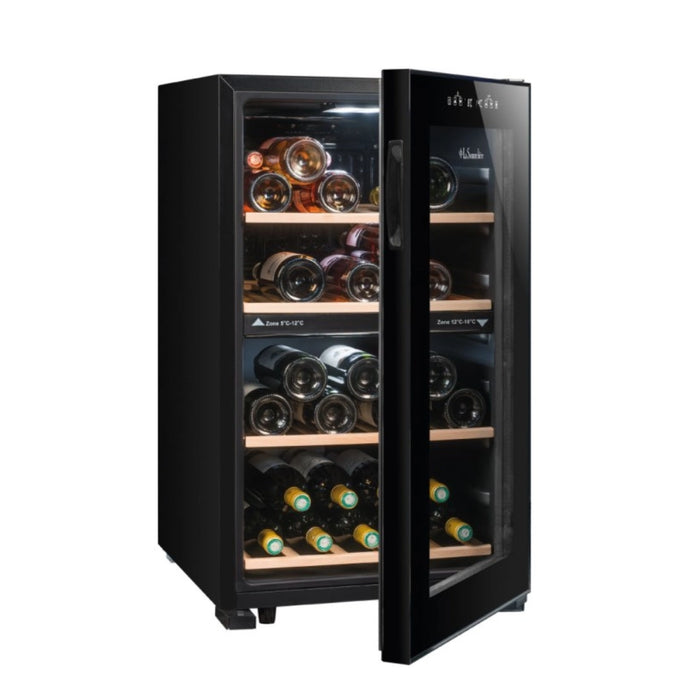 La Sommeliere Wijnkoelkast | LS51.2ZBLACK | 2 Zones - Mijn-Wijnkoelkast