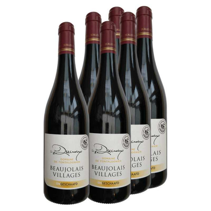Rode wijn | Beaujolais-Villages | Perfect voor vleesgerrechten - Mijn-Wijnkoelkast